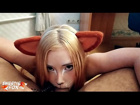 ❤️ Kitsune ngelek kontol jeung cum dina sungut nya porno di urang